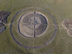 Mound 4 of the Eleke Sazy necropolis in eastern Kazakhstan